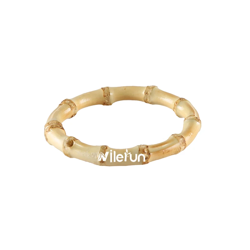 

classical unisex thick rattan bracelet real bamboo root bangle