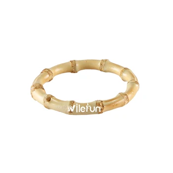 

classical unisex thick rattan bracelet real bamboo root bangle