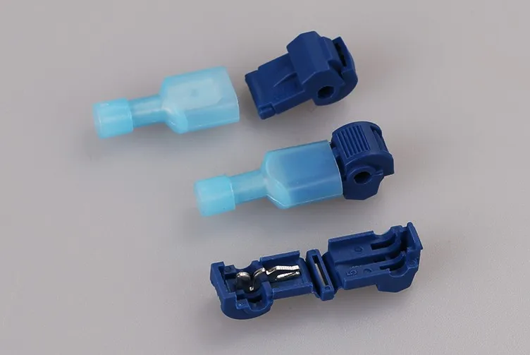 

Wire Terminal Block Quick Connector Free Broken Line Connect Non-Destructive Points Wiring Connetor Jointing Clamp Blue T2 (a Se