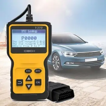 

Vehemo V310 OBD2 Scanner Car Car Diagnostic Tool Code Reader Car Fault Scanner for Automotive Auto Reset