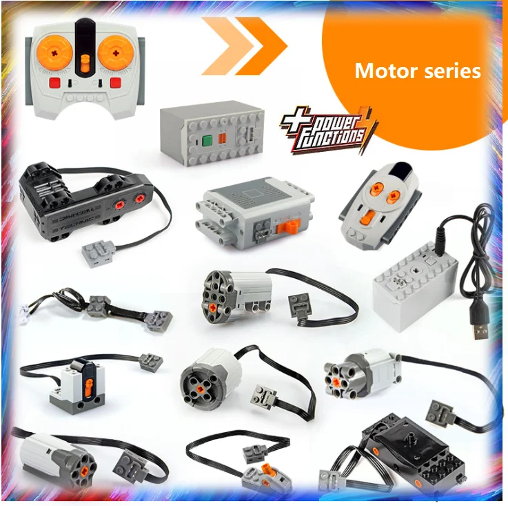 Details about / For Technic Power Functions Servo Motor 88004 Steering Motor Building Block C#