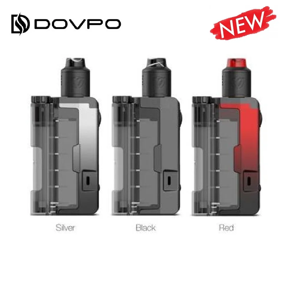 Оригинальный набор электронной сигареты Dovpo Topside Lite 90 Вт Squonk TC с модом RDA Max боксмод