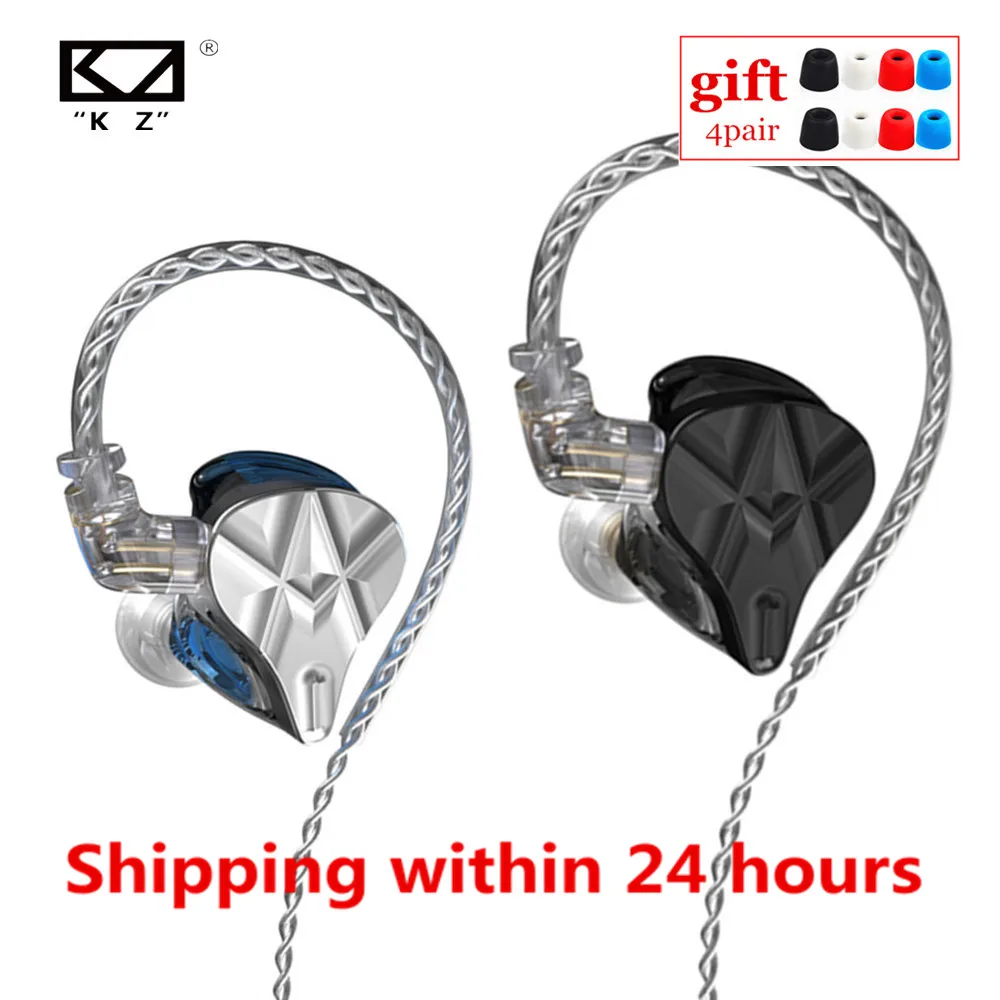 KZ ASF 10BA In Ear Earphones HiFi Noise Cancelling Earbuds Sport Earphone 10 BA Units Balanced Armature Headset KZ ASX AS16 AS12