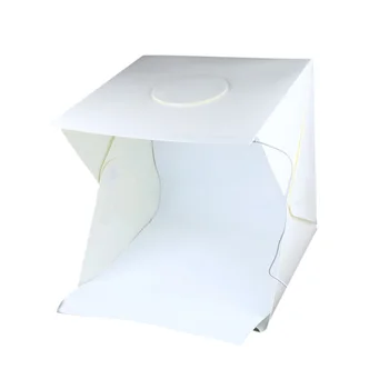 

15.7'' x 15.7'' Light Room Table Top Photo Studio Photography LED Lighting Tent Kit Backdrop Cube Box