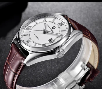 

PAGANI Design New Men Mechanical Sport Watch Waterproof Genuine Leather Brand Luxury Automatic Business Watch Relogio Masculino