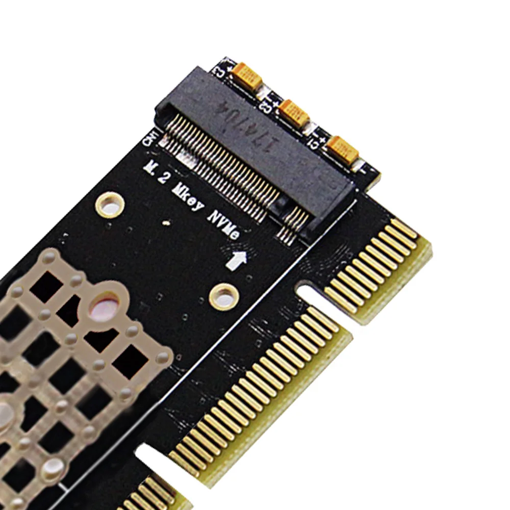 M.2 Накопитель SSD с протоколом NVME NGFF к PCI Express 3,0X16 адаптер с светодиодный M ключ интерфейс карты Suppor PCI Express 3,0x4 2230-2280 Размер
