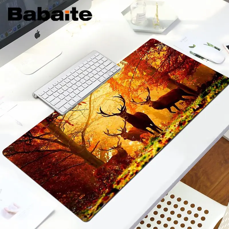 LockEdge 30X90cm Babaite,, игровой коврик для мыши с животными, котом, тигром, ноутбуком, игровой коврик для мыши, игровой коврик для мыши - Цвет: LockEdge 30X90cm