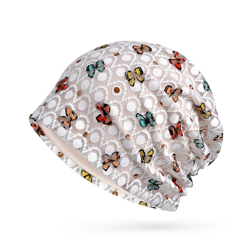 Дышащая женская модная шапка с принтом Солнцезащитная сетчатая кружевная мягкая Беговая Кепка