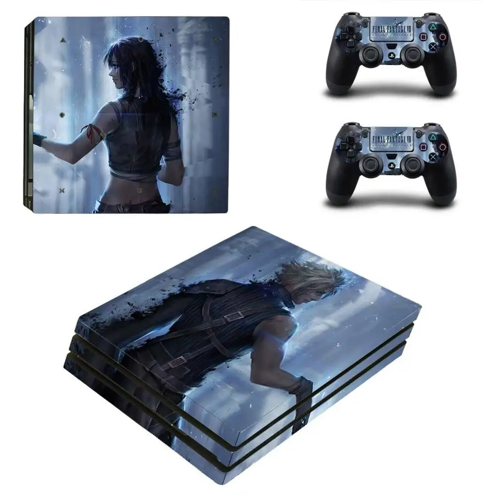 Игра Final Fantasy PS4 Pro наклейка Play station 4 Кожа Наклейка для playstation 4 PS4 Pro консоль и контроллер Скины Виниловые