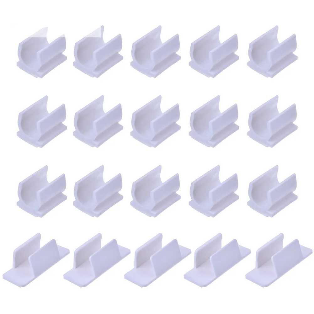 

10 Pcs/set Simple Style Pen Clip Grip Plastic Pen Clip Holder School Office Supplies