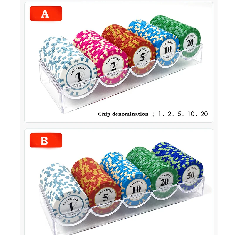 Jeu De Jetons De Jeu De Pièces De Monnaie, Jetons De Poker À Grand