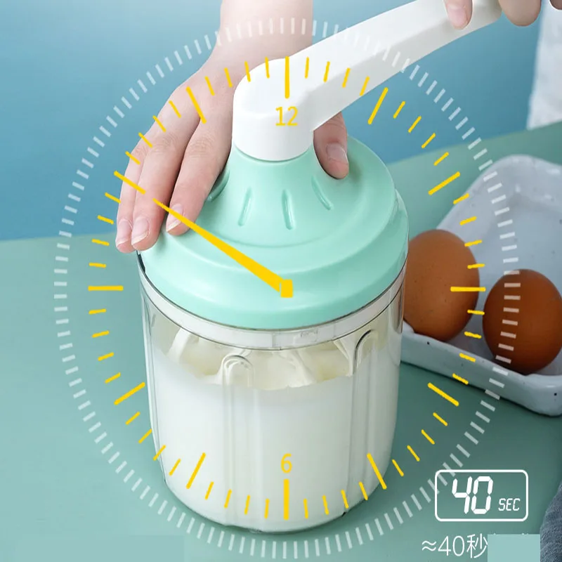 

Hand-cranked Economical Manual Eggbeater Mixer baking tools hand-beating milk stirring garlic aioli batter stirring artifact