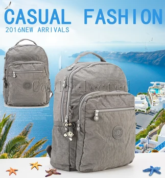 

Top Quality Zipper Kipled Mochila Backpack Back to School Waterproof Casual Unisex Backpacks Laptop Bagpack