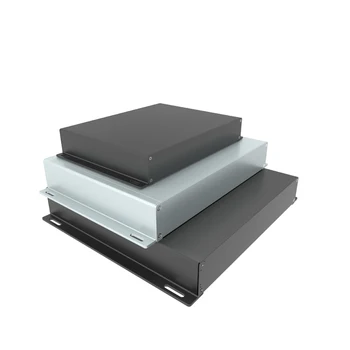 

Project Electric Box Instrument Case Black Enclosure PCB Services Box Anodized Aluminum G01 235*35mm