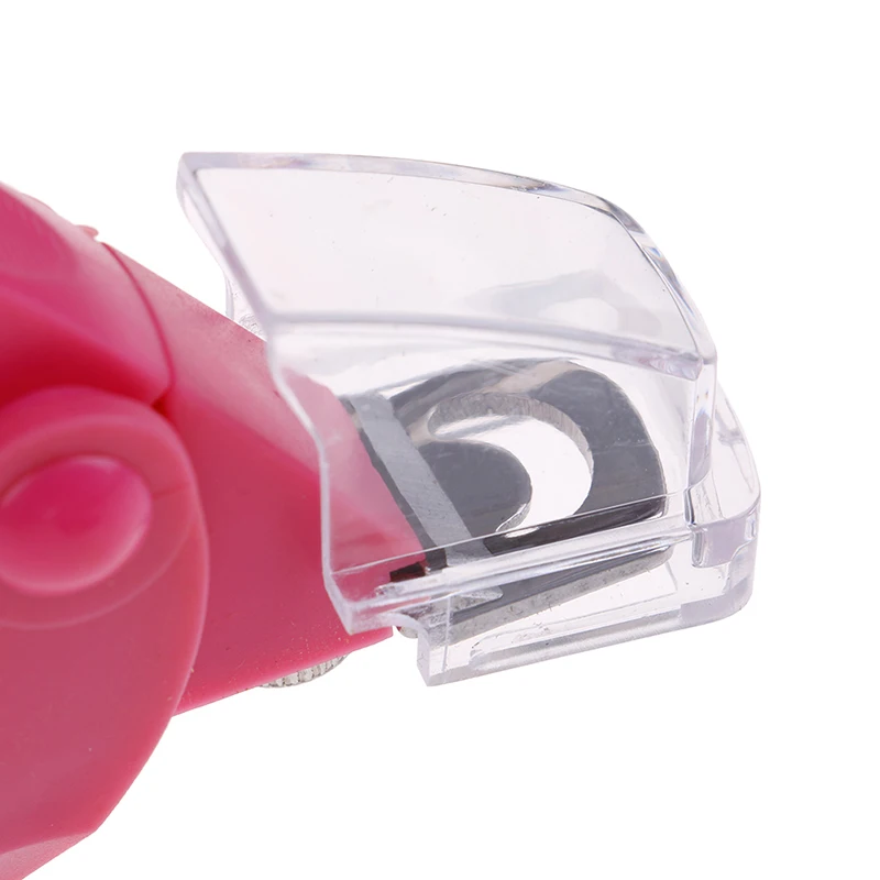 Stainless Steel Edge Nail Art Manicure Acrylic Gel False Tips Clipper Cutter Nails Scissors U One Word Clippers Manicure Tool