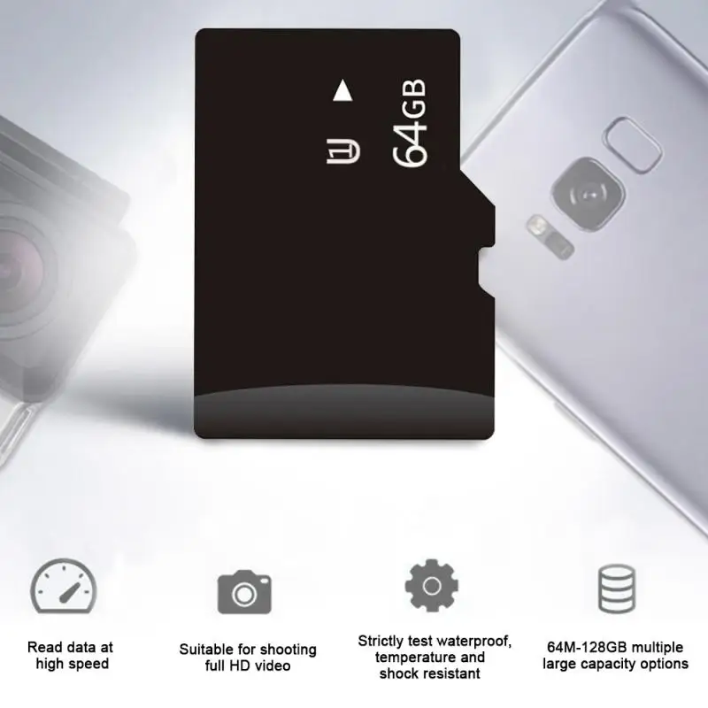 

16G To 128G Multi-Standard Micro Flash TF Memory Card Class 10 Multipurpose TF Memory Card For Phone Camera Game Console