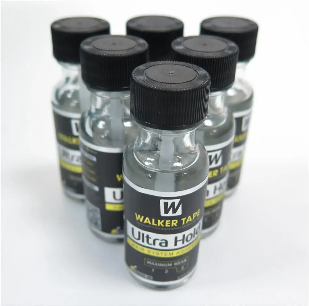 Hair Extension Tape Hair Extension Glue 0.5oz 1.4oz Walker Tape Ultra Hold Glue for Toupee Human Hair Glue