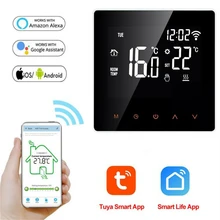 

Tuya WiFi Smart Thermostat Digital LCD Display Touch Screen for Electric Floor Heating Water/Gas Boiler Temperature Controller