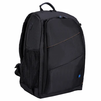 

PULUZ 1Pc Camera Backpack Multi-functional DSLR Backpack Gadget Bag Camera Bag for Lenses Tablet Camera