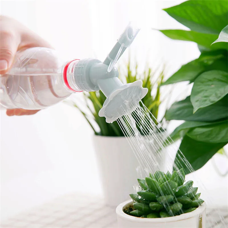 2 в 1 пластиковое оросительное сопло FlowerBottle лейки насадки для душа сад