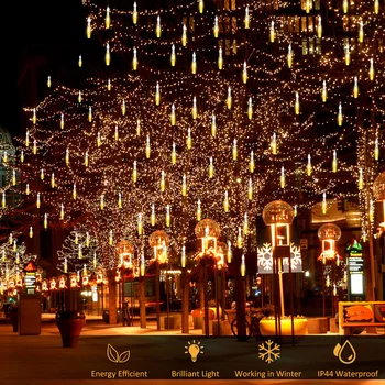 

Sale 3.8M USB LED Ice Bar 8 Modes Flashing Light Waterproof LED Pendant Light LED Flashing String Lights Christmas Lights Q30