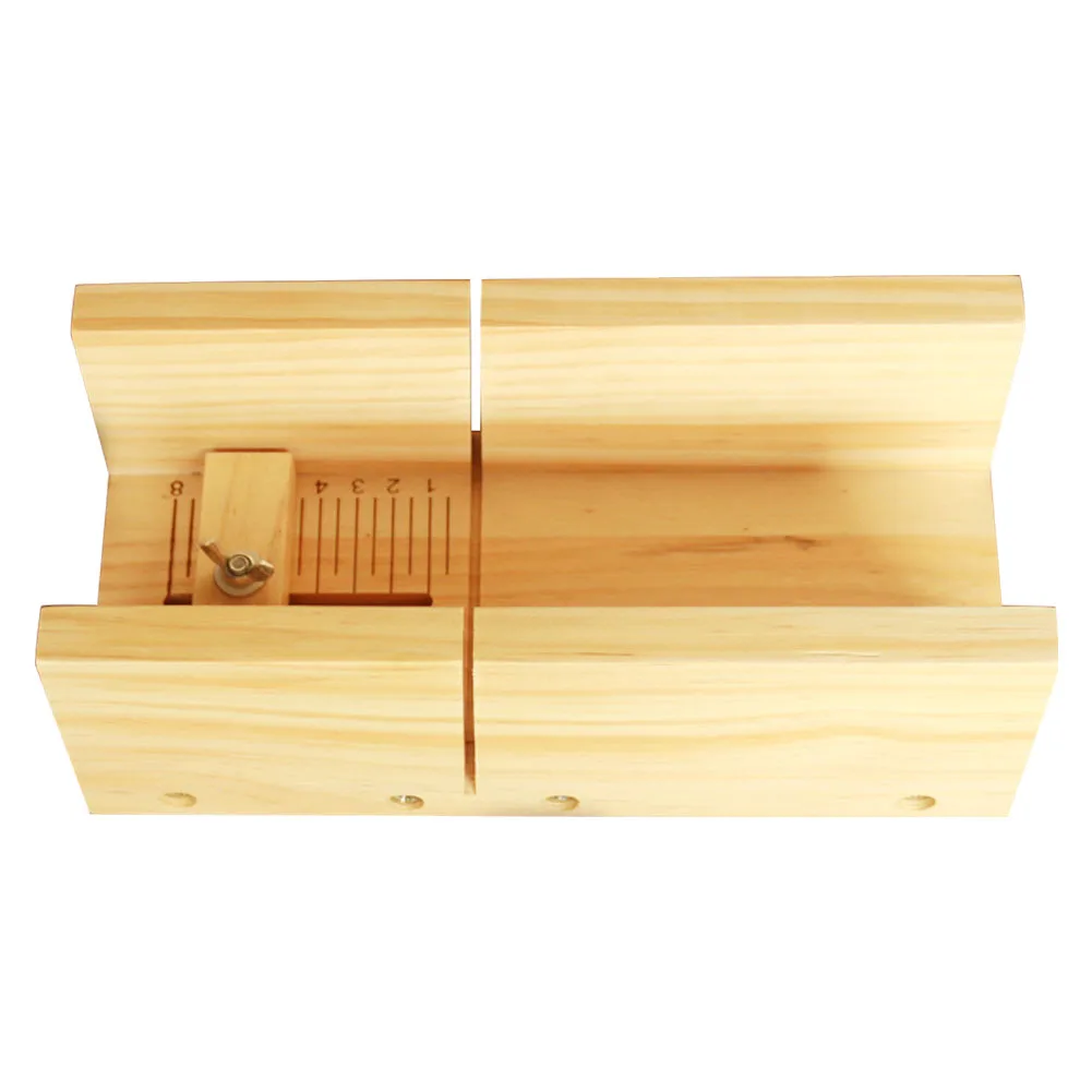 

Apparatus Candle Making Planer Handmade DIY Beveler With Scale Accurate Wooden Box Multifunctional Loaf Adjustable Soap Cutter