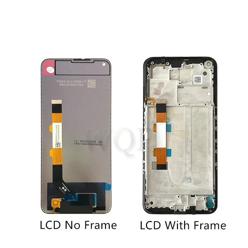For Xiaomi Redmi Note 9T LCD Display Touch Screen Digitizer Assembly With Frame J22 Lcd Replacement Parts 6.53