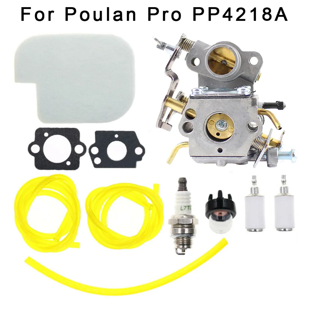 ДЛЯ Poulan Pro PP4218A 18In 42CC бензопила двигатель карбюратор Замена части карбюратора