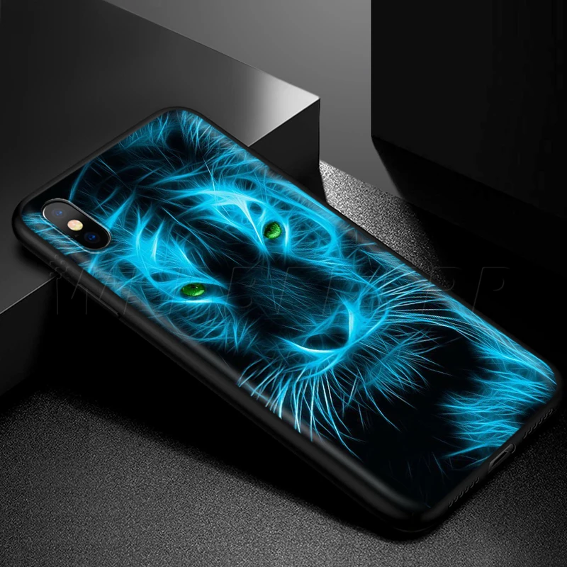 Webbedepp модный леопардовый чехол с тигром для Apple iPhone 12 Mini 11 Pro XS Max XR X 8 7 6 6S Plus 5 5S