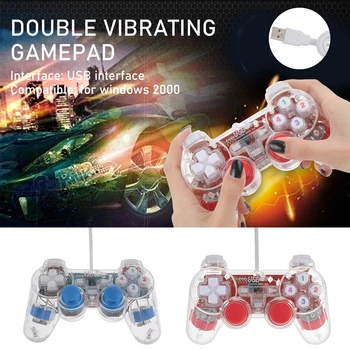 

Wired USB Game Controller Gamepad Compatible For PC windows 2000 /XP/7/8/10 Joysticks Hot Game Computer Accessories