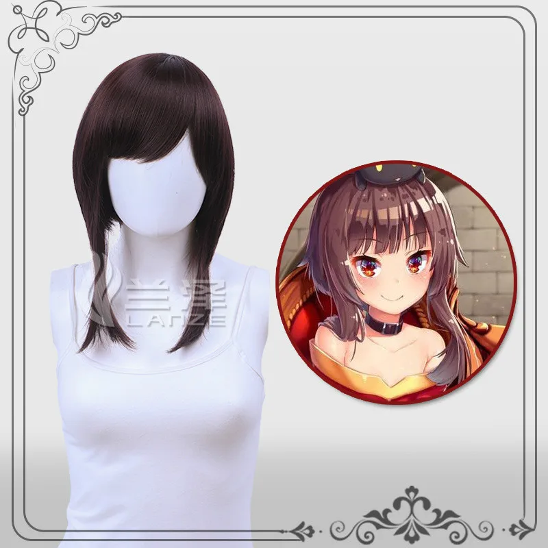 Карнавальный парик KonoSuba God's Blessing в этом чудесном мире Megumin костюм для ролевых