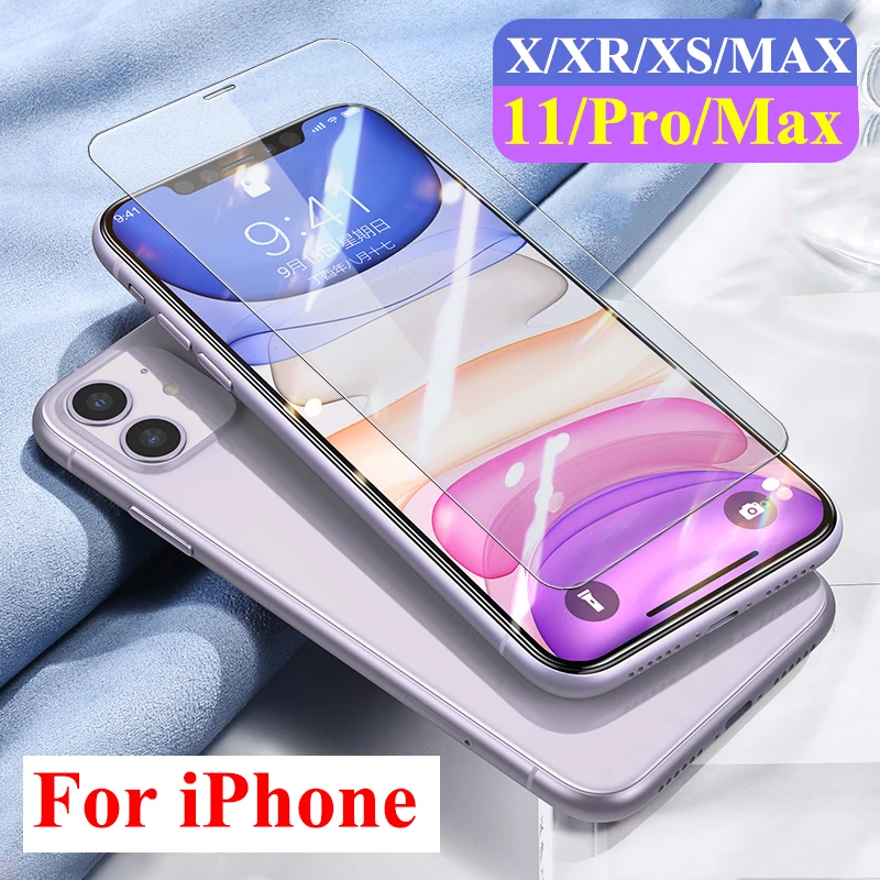 Защита экрана для iphone 11 Pro Max закаленное стекло на iphone x X Xs Max защитный XR бронированный 11Pro iphone 11 Xsmax 11Max 10XS