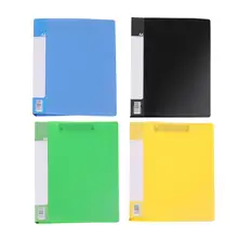 Бизнес А4 один клип файл папки держатель для документов офисные школьные принадлежности