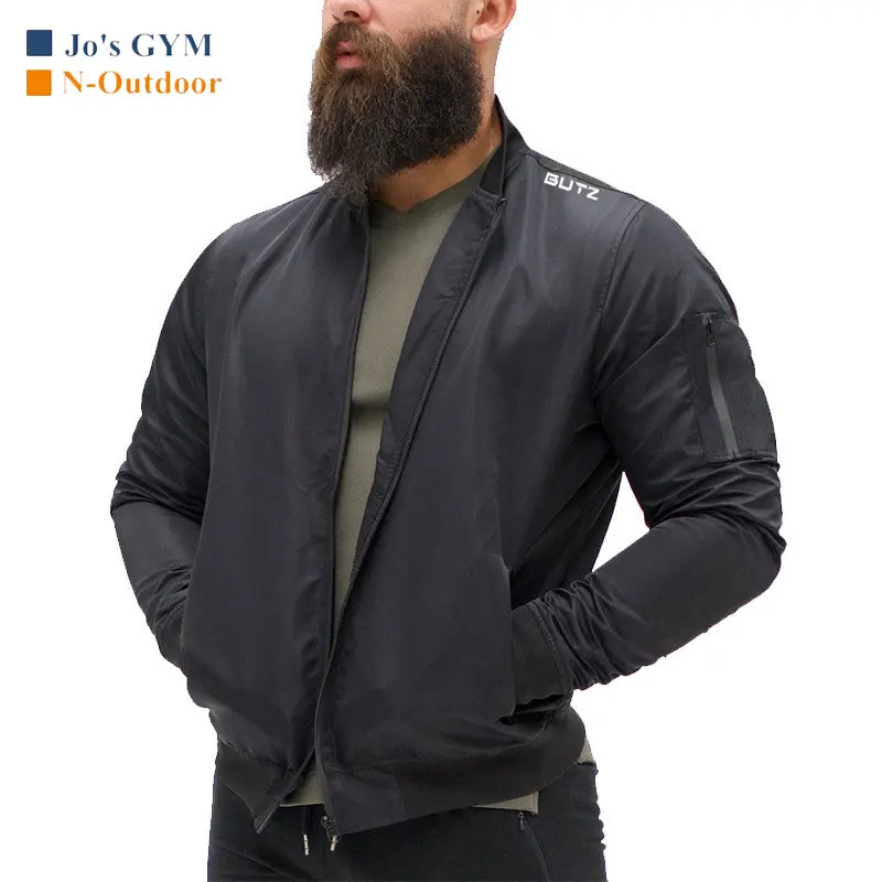 

Autumn Winter Men Sports Jacket Warm Casual Running Training Suit Coat Slim Man Cardigan Outdoor Jogging Zipper Fitness Shirt