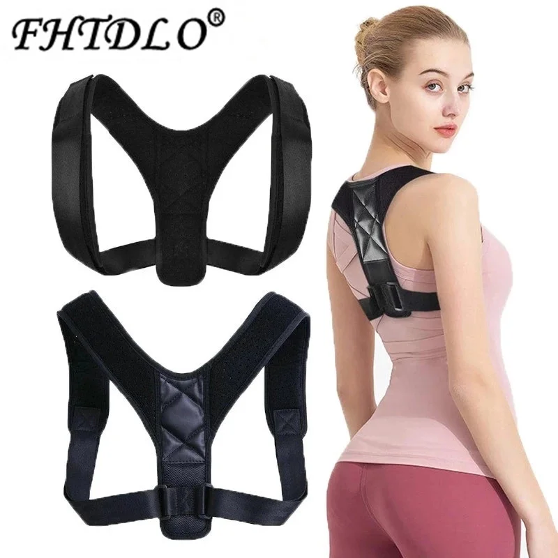 Back Posture Corrector Belt Adjustable Clavicle Spine Back Shoulder Lumbar Posture Correction