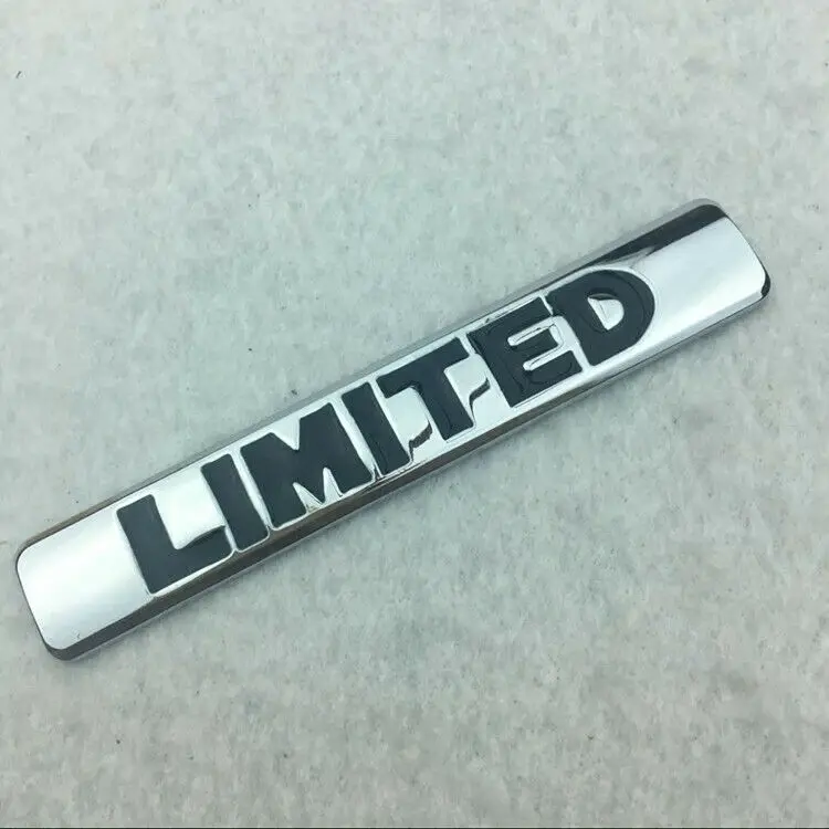 

3D Metal Chrome Limited Edition Fender Emblems Trunk Sport Badge Decal Sticker