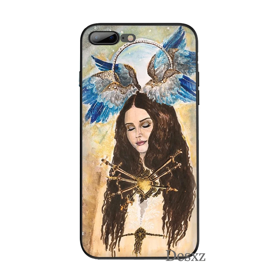 Desxz Lana Delei чехол для телефона TPU iPhone 11 Pro X XS Max XR 6 6s 7 8 5S SE защитный чехол| |