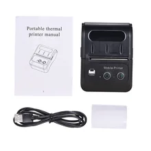 Aliexpress - Wireless BT Label Printer Portable 58mm Thermal Receipt Printer Mini USB Bill POS Mobile Printer Support ESC/POS Print Command