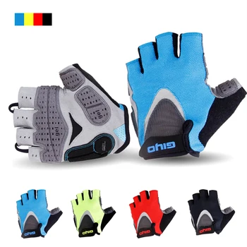 

GIYO New Cycling Gloves Gel Half Finger Shockproof Ultralight NonSlip Wear-Resisting Breathable MTB Mountain Bicycle Bike Gloves