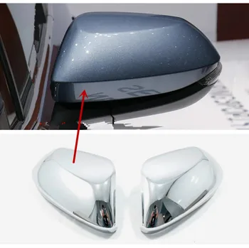 

ABS Chrome/Carbon fibre Side Door Rear View Mirror Cover Trim Cap Garnish Molding For Toyota Corolla E210 2019 2020 accessories