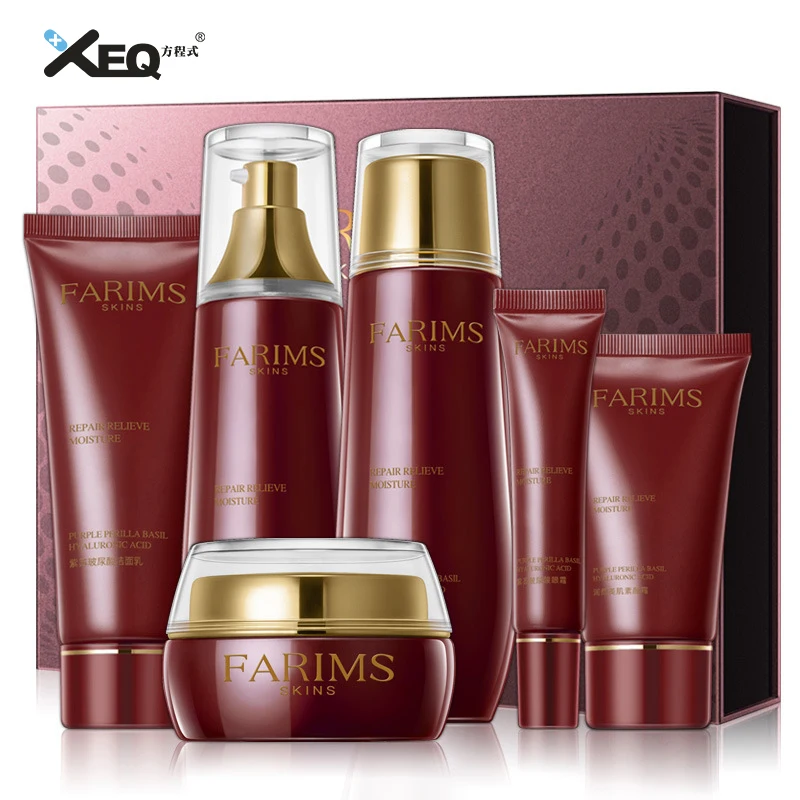 

6pcs/set Hyaluronic Acid Whitening Korean Skin Care Serum Anti Wrinkle Anti Aging Skin Care Set For Skin Repair