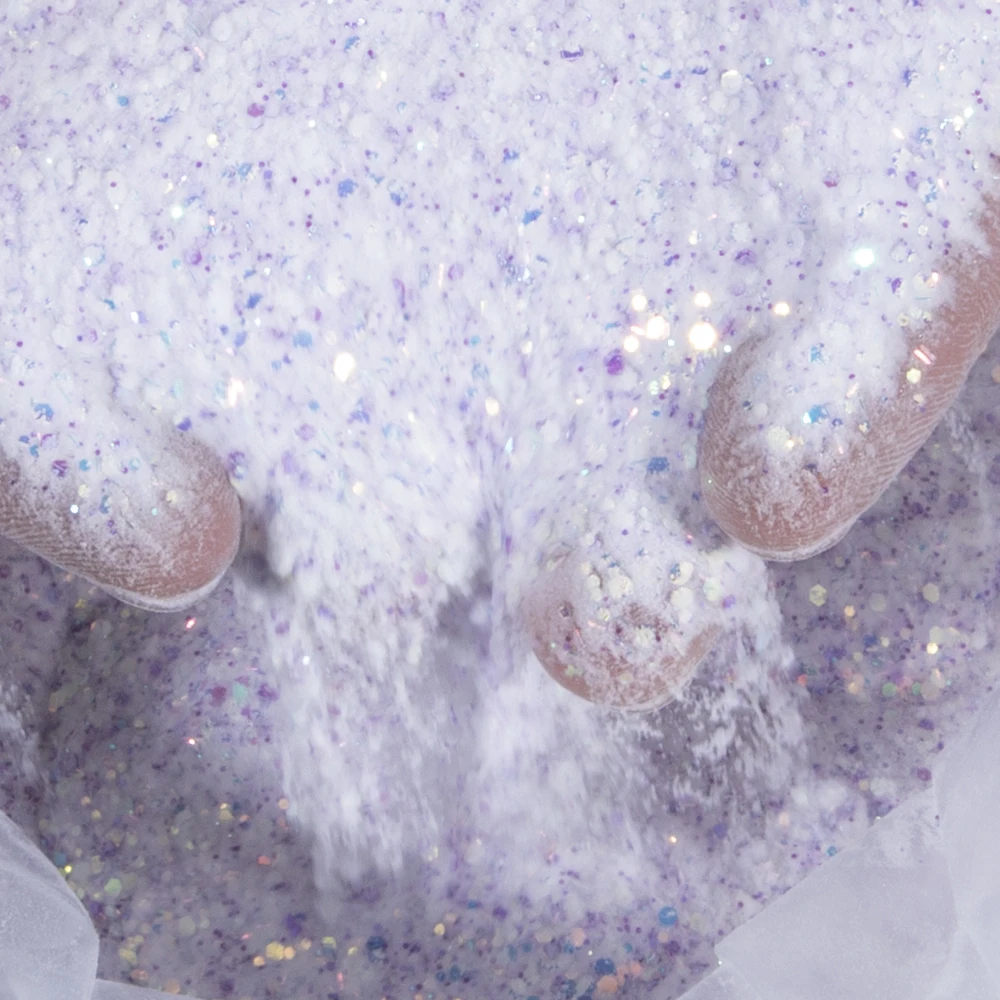 LOVCARRIE Acrylic Powder White Beige Clear Colors Nail Dipping Powder Polymer Pigment 10ML Manicure Acryl Glitter for Nails Art 2