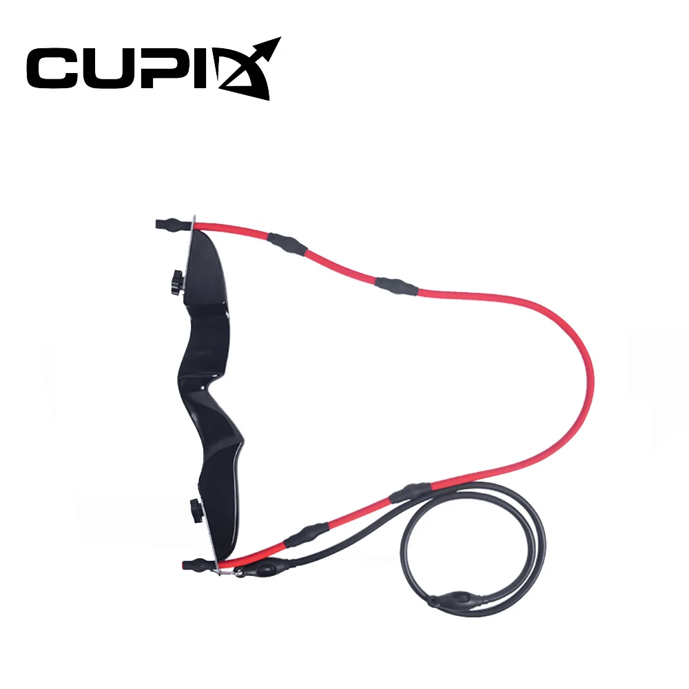 

Exerciser Trainer Puller Rubber Band with Bow Riser Latex Rubber Band Archery Equipment Exerciser for Practice Archery Posture