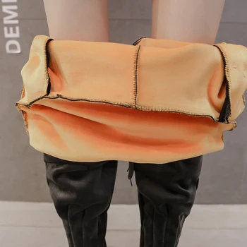 

8388# Winter Thick Warm with Velvet Maternity Pants Adjustable Belly Pants Clothes for Pregnant Women 4XL 3XL Pregnancy Trousers