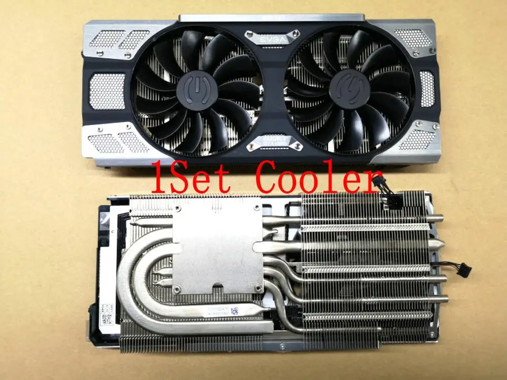 Новый оригинальный радиатор для видеокарты EVGA GTX1080 FTW (рама вентиляторы и