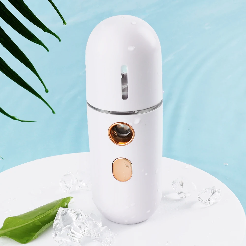 OSHIONER Nano Facial Sprayer USB Humidifier Rechargeable Nebulizer Face Steamer Beauty Instruments Moisturizing Skin Care Tools