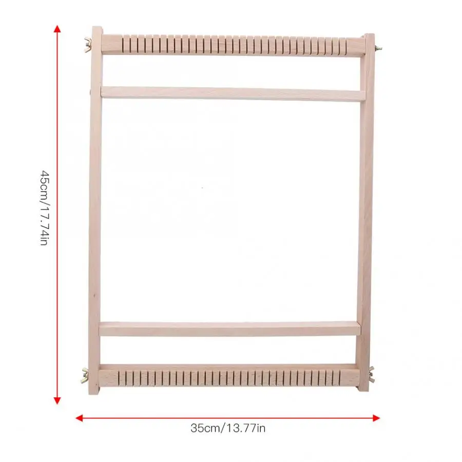 45X35X2 2 см DIY деревянная ручная ткацкая машина гобелен вязание ткацкий станок дети