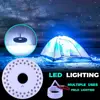 Portable Camping Lantern 48 LED AA Battery magnet carabiner KB501 hanging tent lamp KB60 UFO white flag Light 21 COB round shape ► Photo 3/6