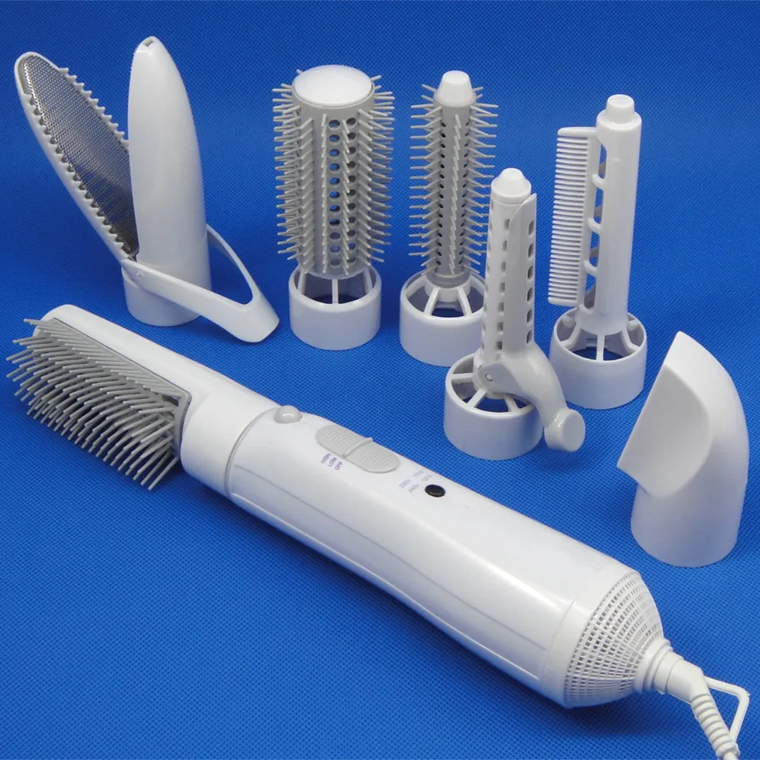 

Wholesale Multi-functional zhi fa juan Power Generation Blow Dryer High-Power Roll Straight Dual Purpose Household Hair Dressing