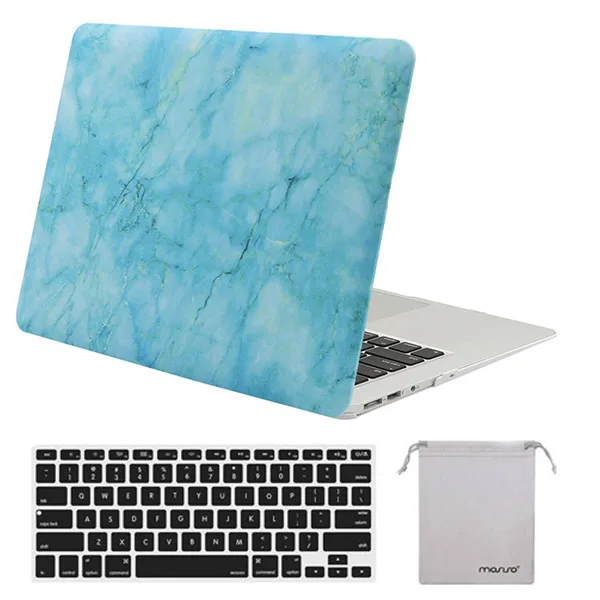 実物 Macbook Air パソコンケース カバー 大理石柄 13インチ 緑 Jugendarbeit Mobil At
